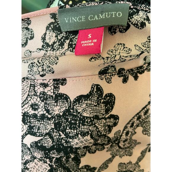 Vince Camuto Floral Print Ombre Poncho size Small - Picture 3 of 6